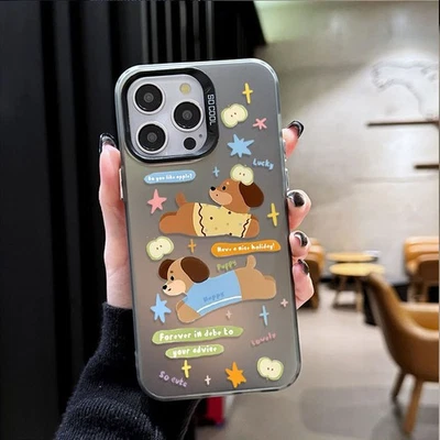 Case For Various Phone Lovely Cartoon Dog ShockProof Phone Cover Back Hot Girls - Image 1 of 4