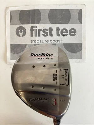 Tour Edge Exotics Fairway 3 Wood 15* With Purple Ice 75S Stiff Graphite Shaft - Image 1 of 4