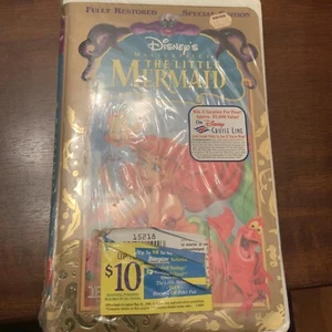 The Little Mermaid (VHS, 1998, Special Edition) Disney Masterpiece Clamshell New - Picture 1 of 4