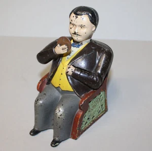 Tammany Bank Cast Iron Mechanical Bank by J.E. Stevens - Picture 1 of 11