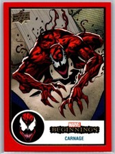2022 UPPER DECK MARVEL BEGINNINGS RED BASE-FINISH YOUR SET/PICK YOUR CHARACTOR