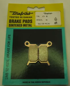 Pastillas de freno Diafrikt adecuadas para KTM LC 50 2002 - LC 65 2003 - - Imagen 1 de 2
