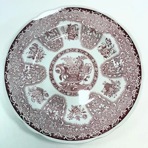 Spode Archive Collection Filigrane Series Plato Inglaterra Rojo 9" Plato de ensalada - Imagen 1 de 2