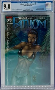 Fathom Preview Special #1 CGC 9.8 1. App Fathom, Michael Turner Top Cow NEUWERTIG..! - Bild 1 von 5