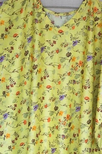 Cotton Kaftan Caftan Kimono Top Shirt Dress 1X 2X 3X 4X 5X 6X 7X 8X 9X P6001 - Picture 1 of 6
