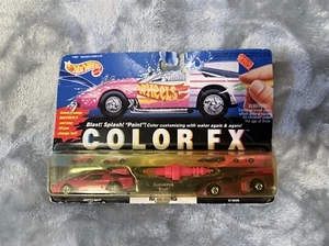 VINTAGE 1993 HOT WHEELS COLOR FX CAMARO & GT RACER COLOR CHANGING NIB - Bild 1 von 17