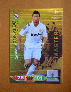 Panini Adrenalyn XL Fußball Champions League 2011/2012-Christiano Ronaldo Master