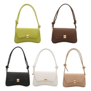 Trendy PU Shoulder Bag Leather Work Bags Handbag For Students And Professionals - Picture 1 of 13