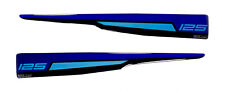 Dekor Aufkleber Sozius Griffe kompatibel mit Yamaha MT-125 Icon Blue ab BJ 2022