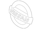 Genuine Nissan Grille Emblem 62889-1JA0A Nissan Kicks