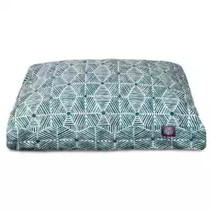 Pet Bed For Extra Large Dogs Removable Cover Emerald Green Rectangle 50 in Pets - Picture 1 of 4