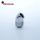 4 Pcs FreezeMod Angle 45 Degree G1/4" Rotary Extender Fitting Male to Female SL