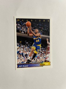 1992-93 Upper Deck Basketball Card #406 Jeff Grayer Warriors