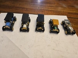 Reader's Digest Set of 5 Vintage Mini Diecast Classic Cars - Picture 1 of 9