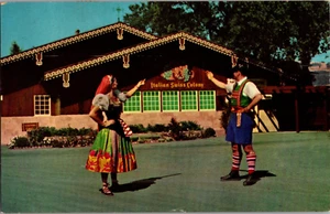 AK Italienische Schweizer Kolonie Weingut Asti Kalifornien Chrom gestempelt 1965 - Bild 1 von 2