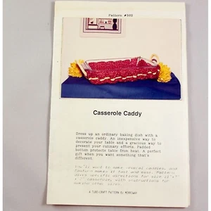 Merriway Tube-Craft Pattern 502 Kasserolle Caddy + Bonusmuster - Bild 1 von 4