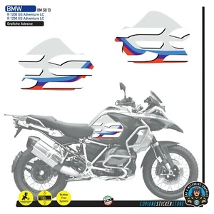 Adesivi bmw R 1200 R 1250 GS adventure lc lato serbatoio rallye BM SB 13 - Imagen 1 de 3