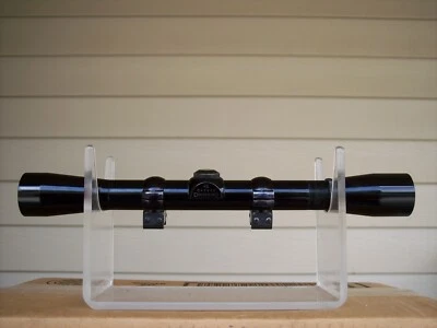 Browning Rimfire 4x 复古步枪瞄准镜 3/4 英寸管 ~ 美国 ~ 漂亮 — 第 1/4 张图片