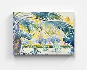 Cuadro en lienzo Henri Edmond Cross jardín del pintor decoración mural artista arte - Imagen 1 de 7