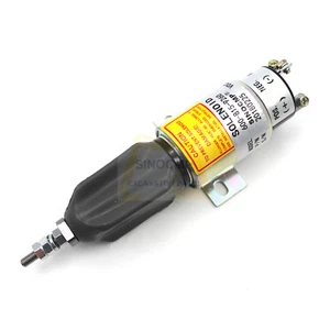 Shutoff Solenoid 600-815-9260 600-815-9261 For Komatsu PC128US PC138US Excavator - Picture 1 of 5