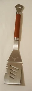 UT University of Texas Longhorns Large SS BBQ Spatula with Bottle Opener 18.5"L - Picture 1 of 6
