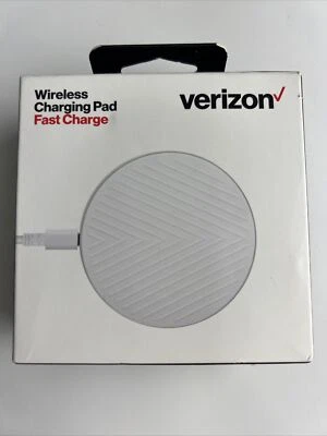 Verizon Fast Charger Wireless Charging Pad for iPhone Samsung Google - BRAND NEW - Image 1 of 4