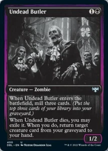 MTG UNDEAD BUTLER EXC - MAGGIORDOMO NON MORTO - DBL - MAGIC - Picture 1 of 1