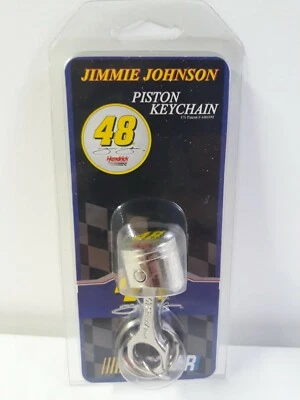 Moterhead Piston Keychain Jimmie Johnson Nascar # 48 New Factory Sealed  - Image 1 of 4