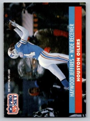 1991 Pro Set - Haywood Jeffires #517 - Image 1 of 2