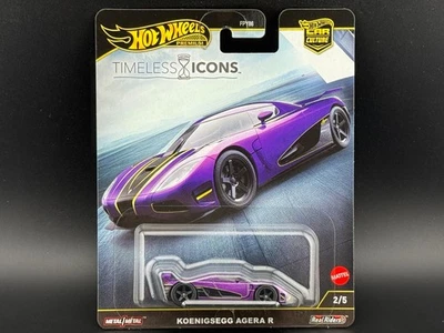 Hot Wheels Koenigsegg Agera R Viola Icone Senza Tempo FPY86-961 N 1/64 - Immagine 1 di 4