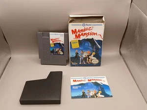 Nintendo NES Maniac Mansion Authentic getestet CIB mit Handbuch - Bild 1 von 14