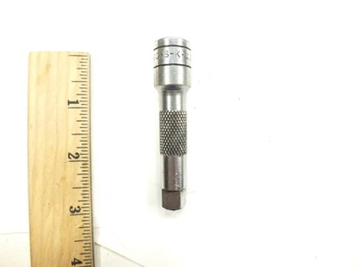 S-K TOOLS 3/8" DRIVE 3" INCH KNURLED RATCHET SOCKET EXTENSION BAR - 45160 - USA - Image 1 of 4