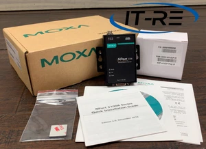 Servidor de dispositivos serie MOXA NPort 5110A V1.0.1 1 puerto RS-232 a Ethernet 10/100 - Imagen 1 de 8