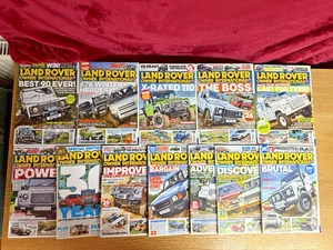 LAND ROVER OWNER INTERNATIONAL 2017 x12 Magazine Bundle Issues Nos 2-13 - Picture 1 of 18