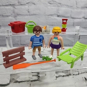 Playmobil Figures Accessories Lot Camping Outdoor Pieces Parts Lantern Fire Pit  - Picture 1 of 7