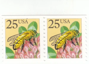 Scott #2281 - 25 cent Multicolor - 10 Vert. Coil pair - MNH - Picture 1 of 1