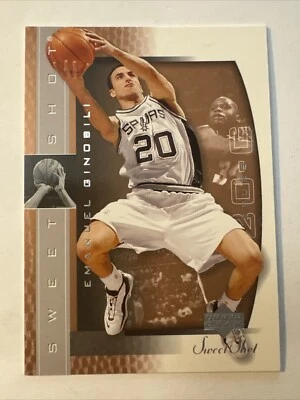 2003-04 Upper Deck Sweet Shot Manu Ginobili #78 - Image 1 of 2