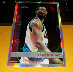 1997-98 Topps Chrome Refractor #186 Shawn Kemp - Cavaliers - Picture 1 of 4