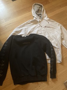 Las mejores ofertas en Sudaderas Adidas Negro para Hombres | eBay