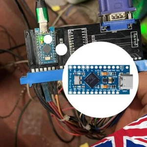 Pro Micro Module With 2 Row Pin Header ATmega32U4 5V/16MHz Voltage Regulator - Imagen 1 de 10