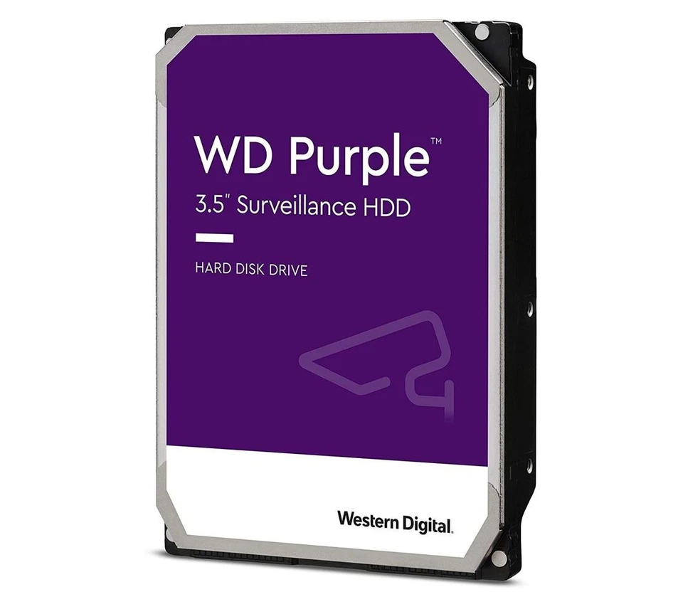 Western Digital Purple WD8002PURP 8TB  3.5" Surveillance Hard Drive - Image 1 of 1