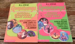Goosebumps Collector's Cap Book & Holiday Collector's Cap Book R.L. Stine - Picture 1 of 2