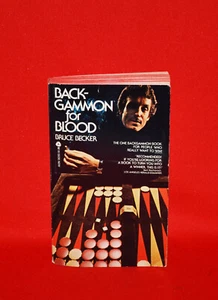 Backgammon for Blood By Bruce Becker, Paperback Classic 1970s Book Vintage - Bild 1 von 3