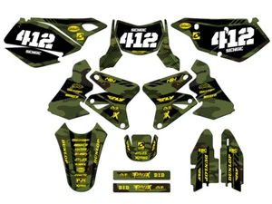 2005-2023 DRZ 400 APACHE Green Senge Graphics Kit Compatible with Suzuki - Picture 1 of 10