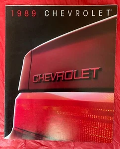 Chevrolet 1989 "CAVALIER / BERETTA / CAMARO" - Brochure / Catalogo Auto Originale - Foto 1 di 5