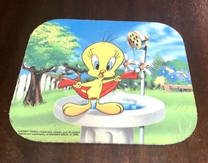 Alfombrilla de ratón Looney Tunes Piolín 1996 Warner Bros Vintage Birdbath Shower - Imagen 1 de 10