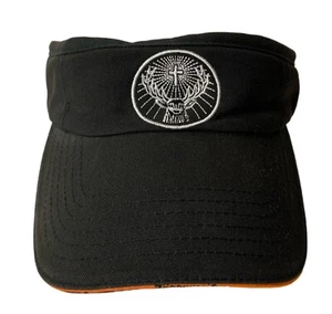 Jagermeister Sun Visor Deer Logo spell-out on back Strapback - Picture 1 of 3