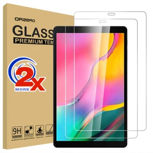 2x Tempered Glass Screen Protector for Samsung Galaxy Tab A 10.1" 2019 T510 T515 - Picture 1 of 5