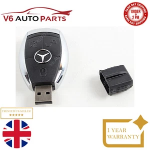 MEMORY STICK 16 GB USB 2.0 PC FLASH PEN DRIVE MERCEDES CAR KEY DESIGN GREAT GIFT - Picture 1 of 10