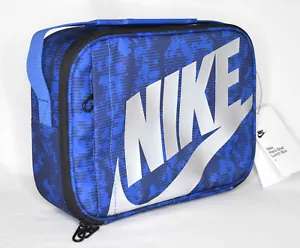 Neue Nike Futura Hartschale Thermo Brotdose -- Game Royal/Silber - Bild 1 von 5